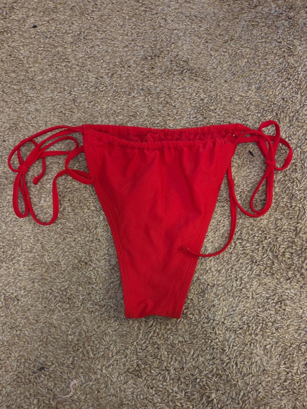Fashion Nova String Thong Bikini Bottoms, Large